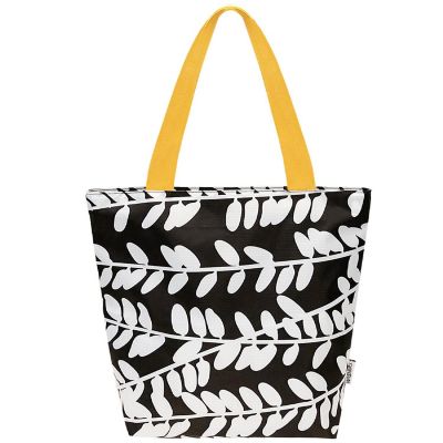 Wrapables Foldable Lightweight Tote Bag with Durable Ripstop Polyester for Shopping, Travel, Gym, Beach, Casual, Everyday, Small, Vines Image 1