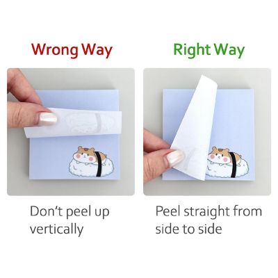 Wrapables Funny Chipmunks Sticky Notes (Set Of 4) Image 2