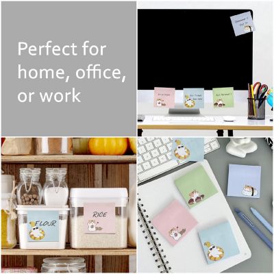Wrapables Funny Chipmunks Sticky Notes (Set Of 4) Image 3
