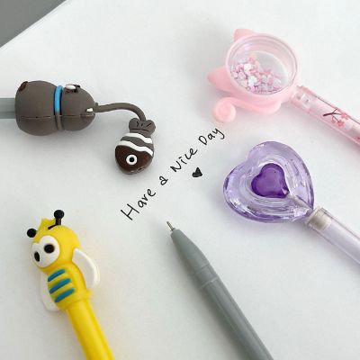 Wrapables Gel Pens (12 pack), Comical Characters Image 2