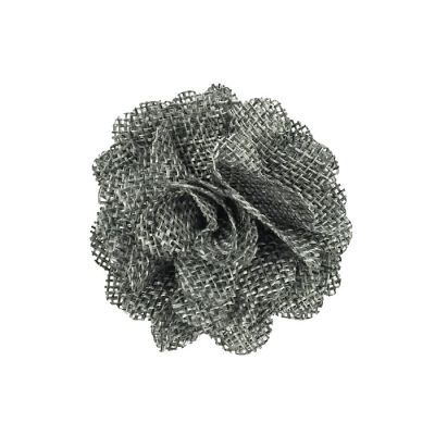 Wrapables Gray Burlap Flower Embellishment Burlap Roses (20pcs) Image 1