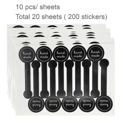 Wrapables Handmade Sealing Stickers And Labels (200Pcs) Image 1