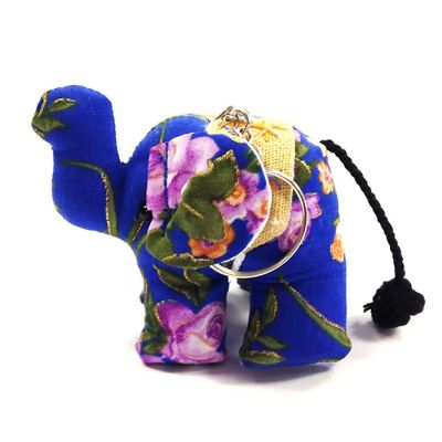 Wrapables&#174; Handmade Thai Elephant Keychain, Blue Image 2