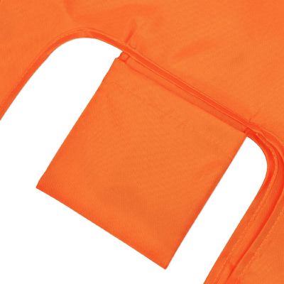 Wrapables JoliBag Collection Reusable Shopping Bag (Set 2), Orange Image 3