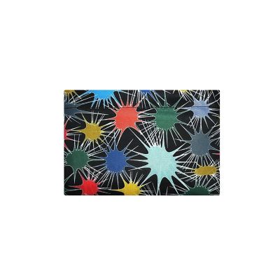 Wrapables Large Nylon Reusable Shopping Bag, Connections Image 3