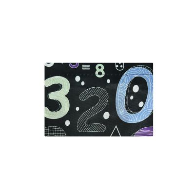 Wrapables Large Nylon Reusable Shopping Bag, Numbers Image 3