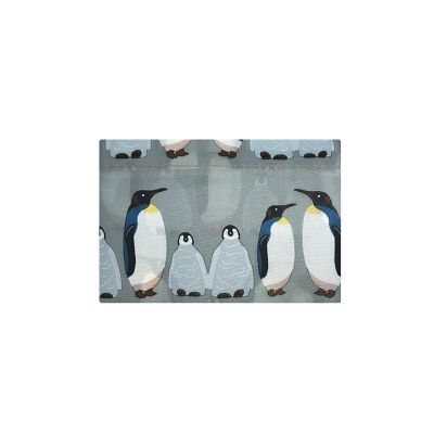 Wrapables Large Nylon Reusable Shopping Bag, Penguins Image 3