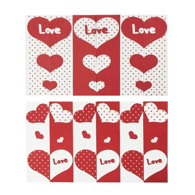 Wrapables Love Bookmark Flag Tab Sticky Notes (Set of 2) Image 1