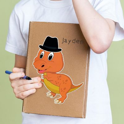 Wrapables Make Your Own Sticker Sheets, Make a Face 24 Sheets Dinosaurs Image 3