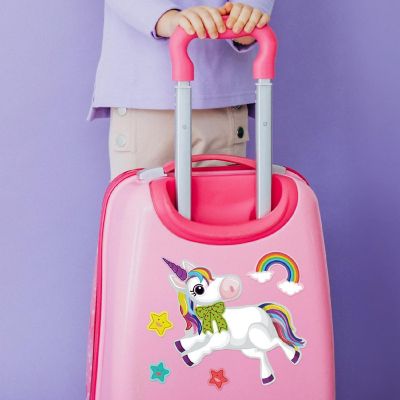 Wrapables Make Your Own Sticker Sheets, Make a Face 24 Sheets Unicorns Image 3