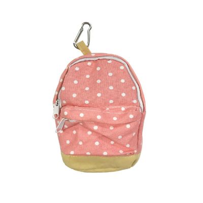 Wrapables Mini Backpack Pencil Case Pouch, Pink Image 1