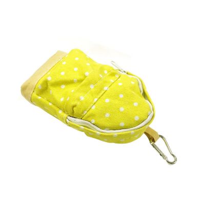 Wrapables Mini Backpack Pencil Case Pouch, Yellow Image 1