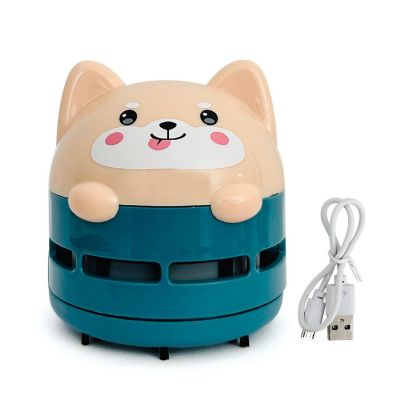 Wrapables Mini Portable USB Desktop Vacuum, Doggy Image 1