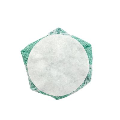Wrapables Mint Burlap Lace Rosette 3 Inch Diameter (Set of 12) Image 1