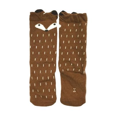 Wrapables My Best Buddy Animal Socks for Toddler Baby Kid (Set of 6), Woodland Buddies Image 3