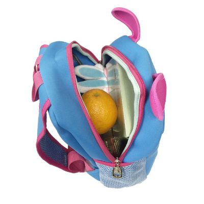 Wrapables Neoprene Fun Pals Backpack for Toddlers, Light Blue Dog Image 3