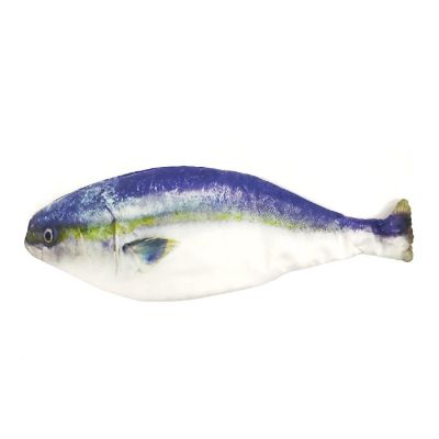 Wrapables Novelty Fish Style Pencil Case, Blue Image 1