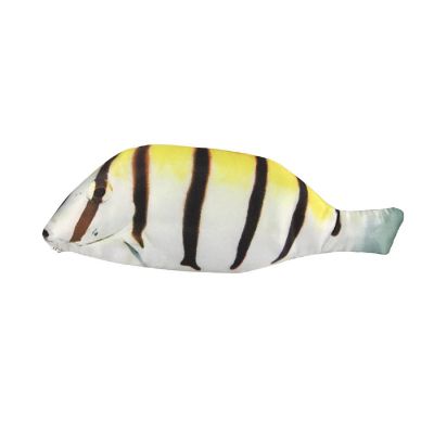 Wrapables Novelty Fish Style Pencil Case, Yellow Image 1