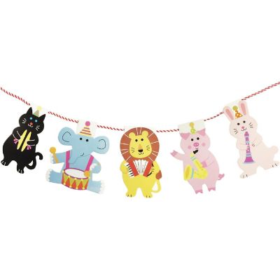 Wrapables Pennant Flag and Animal Banners, Childrens Party Decorations, Birthday Parties, Baby Showers, Animals I Image 1