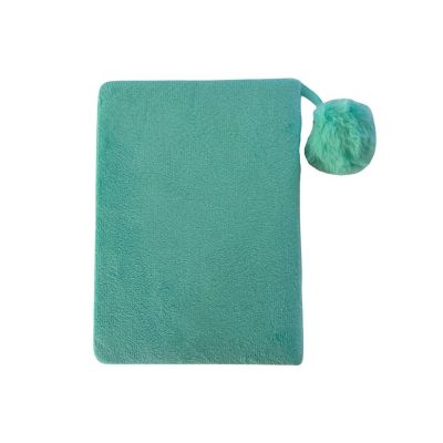 Wrapables Plush Journal, A5 Lined Notebook Diary, Sparkling Unicorn Image 2