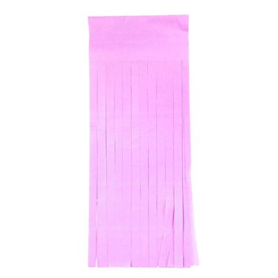 Wrapables Pretty in Pink 14 Inch Tissue Tassels (Set of 12) with Baker&#8217;s Twine Party Decorations Image 1