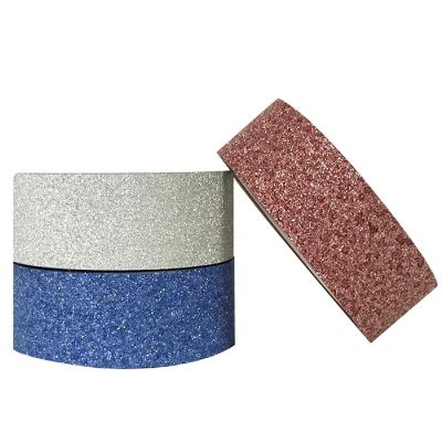Wrapables Red White and Glitter 5M x 15mm Washi Masking Tape (set of 3) Image 2
