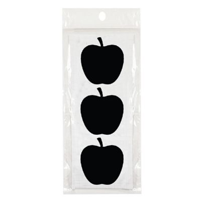 Wrapables Set of 30 Chalkboard Labels / Chalkboard Stickers, 2.2" x 2" Apple Image 1