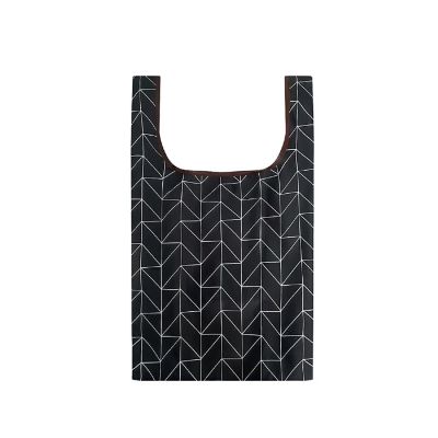 Wrapables Small JoliBag Nylon Reusable Grocery Bag, Rhombus Image 2