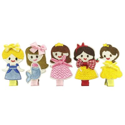 Wrapables Sweetheart Princes Hair Clips (Set of 5) Image 1