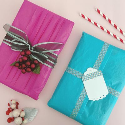 Wrapables Tissue Paper 20 x 28 Inch (60 Sheets), Pink Image 3