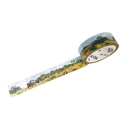 Wrapables&amp;#174; Van Gogh Inspired Washi Masking Tape, Wheat Fields Image 1