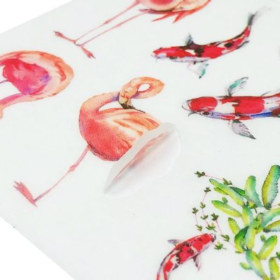 Wrapables Washi Scrapbooking Stickers Box Set, Pink Romantic (20 sheets) Image 3