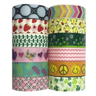 Wrapables&#174; WPSET47 Washi Masking Tape Collection (Set of 12) Image 1