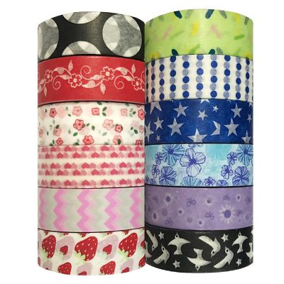 Wrapables&#174; WPSET70 Washi Masking Tape Collection (Set of 12) Image 1