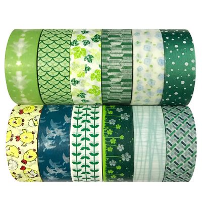 Wrapables&#174; WPSET72 Washi Masking Tape Collection (Set of 12) Image 1