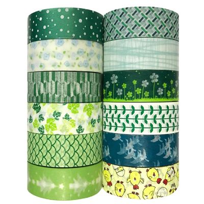 Wrapables&#174; WPSET72 Washi Masking Tape Collection (Set of 12) Image 1