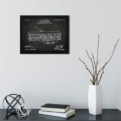 Wright Flying Machine Patent 8.5x11in Image 2