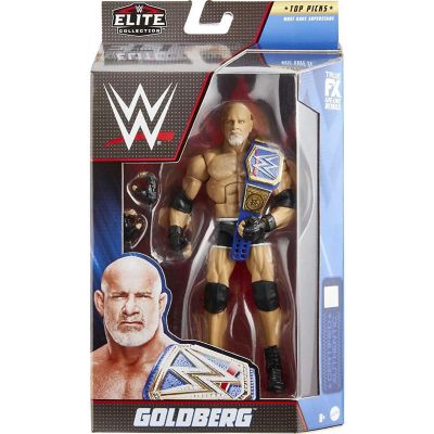 WWE Goldberg Elite Collection Wrestler HOF Champion Figure Mattel Image 1