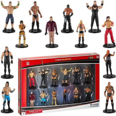 WWE Pencil Toppers 12pk Shinsuke Nakamura Rey Mysterio The Rock Undertaker PMI International Image 1