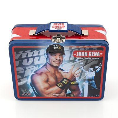 WWE Tin Lunch Box Featuring Superstar Wrestler John Cena Image 1