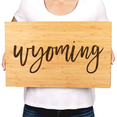 Wyoming Bamboo Board 17.75x11 Image 2