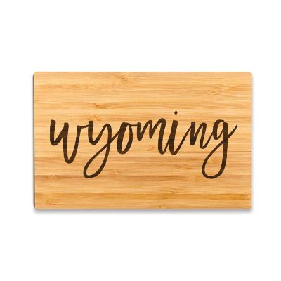 Wyoming Bamboo Board 9.5x6 Image 1
