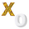 X &amp; O Candy Buffet Containers - 4 Pc. Image 1