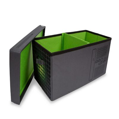 Xbox Series X Logo Storage Bin Chest Organizer with Lid  24 x 12 Inches Image 1