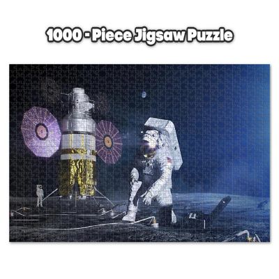 xEMU Space Suit Moon Puzzle  1000 Piece Jigsaw Puzzle Image 2