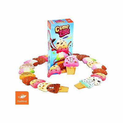 Xfoxmind Games: Conezilla, Ice Cream Memory Card Game, Ages 6+ Image 1