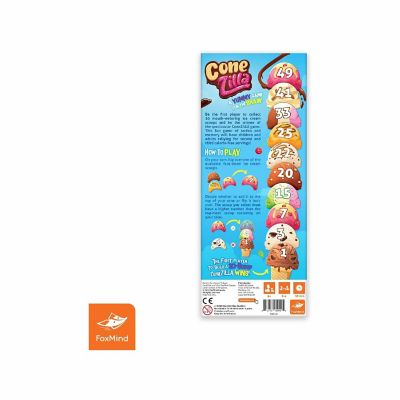 Xfoxmind Games: Conezilla, Ice Cream Memory Card Game, Ages 6+ Image 3