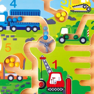 Xhape: Construction &amp; Number Magnet Maze - Ages 2+ Image 2
