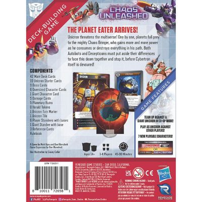 Xrenegade Game Studios: Transformers: Deck Building Game - Chaos Unleashed Image 1
