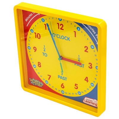 XWhat's The Time Classroom Clock Educational Toy Image 2